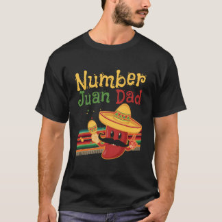 Spaanse Mexicaanse Vaderdag Spaanse Vader T-shirt