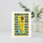 Spaanse missies van Californië Briefkaart (Staand voorkant)