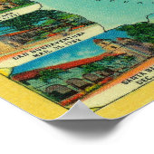 Spaanse missies van Californië Poster (Hoek)