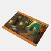 Spaanse Mission Southwestern Abstracte Art Deurmat (Schuin)