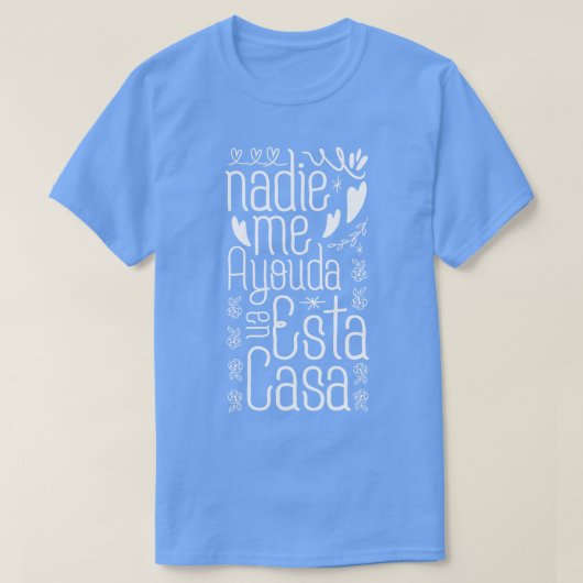 Spaanse moederdag cadeau t-shirt (Design voorkant)