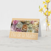 spaanse moederdag pastel rozen kaart (Gele Bloem)