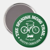 Spaanse Moss Trail (fietsen) Magneet (Voorkant / Achterkant)