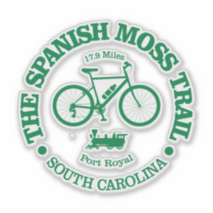 Spaanse Moss Trail (fietsen) Sticker