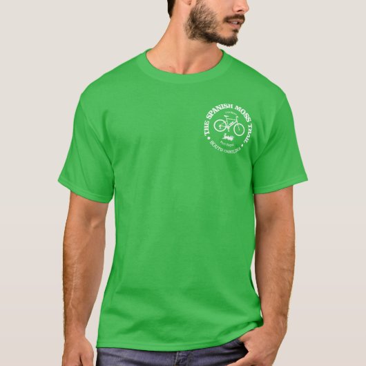 Spaanse Moss Trail (fietsen) T-shirt (Voorkant)
