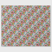 Spaanse mozaïek cadeaupapier (Vlak)