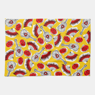 Spaanse Multi horizontale de keukenhanddoek van