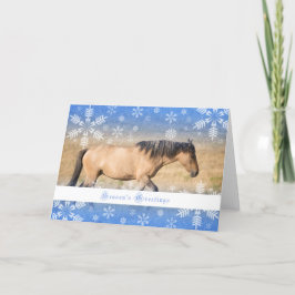 Spaanse Mustang - 5x7 de Kaart van de Vakantie