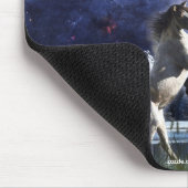 Spaanse Mustang Eagle, Fantasy Horses Mousepad Muismat (Hoek)