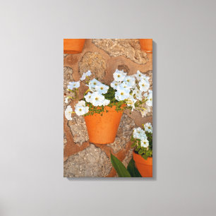 Spaanse Muur Omwikkelde Canvas Afdruk