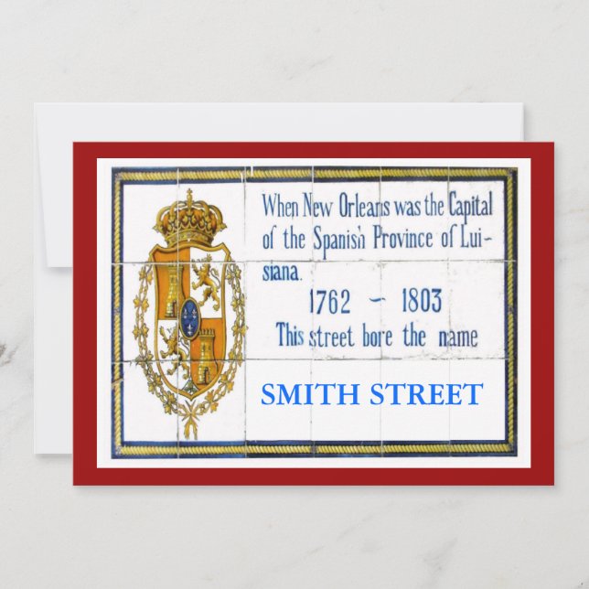 Spaanse muurschildering Tegel, naam bewerken (Voorkant)