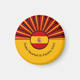 Spaanse nationale feestdag Spanje Spaans ispaniek Magneet