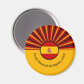 Spaanse nationale feestdag Spanje Spaans ispaniek Magneet (Voorkant / Achterkant)