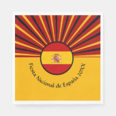 Spaanse nationale feestdag Spanje Spaans ispaniek Servet (Voorkant)
