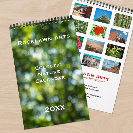 Spaanse natuurfoto's met fijne kunst kalender