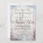 Spaanse Nuestra Boda Sprookjeskasteel bruiloft Kaart (Voorkant)