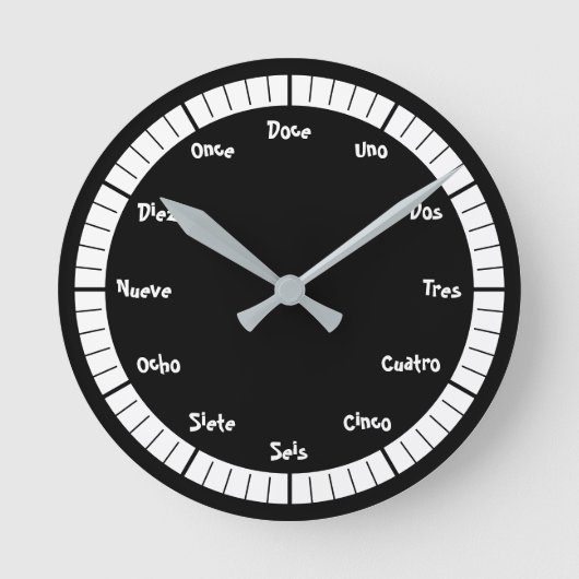  Spaanse nummers Ronde Klok (Voorkant)