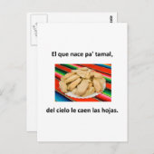 Spaanse offertes briefkaart (Voorkant / Achterkant)