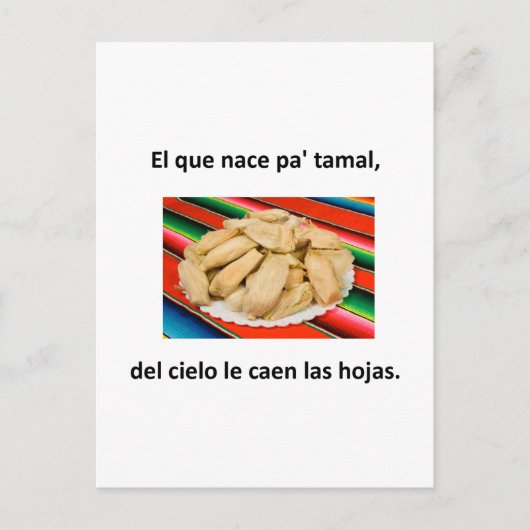 Spaanse offertes briefkaart (Voorkant)