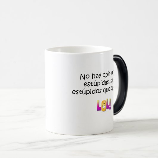 Spaanse offertes magische mok (Voorkant rechts)