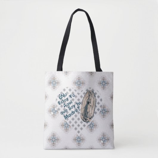 Spaanse Onze dame van Guadalupe Maagd Mary Katholi Tote Bag (Voorkant)