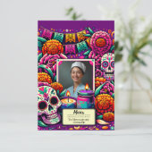 Spaanse Onze-Lieve-Vrouw van Guadalupe Gebedssched (Staand voorkant)