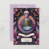 Spaanse Onze-Lieve-Vrouw van Guadalupe Gebedssched (Voorkant / Achterkant)