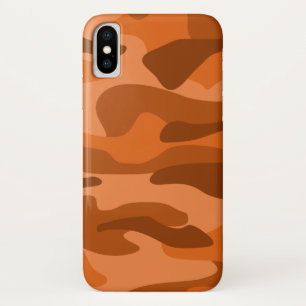 Spaanse Oranje Eenkleurige Camo Case-Mate iPhone Case