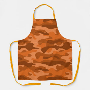 Spaanse Oranje Monokleur Camo Schort