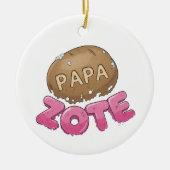 Spaanse Papa Zote Zeep Ornament (Voorkant)