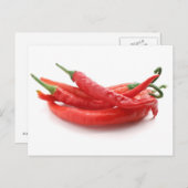 Spaanse peper briefkaart (Voorkant / Achterkant)