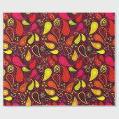 Spaanse peper cadeaupapier (Vlak)