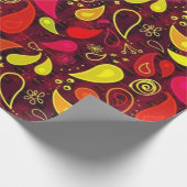 Spaanse peper cadeaupapier (Hoek)