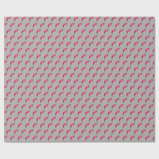 Spaanse peper cadeaupapier (Vlak)