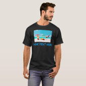 Spaanse peper en Jouw tekst T-shirt (Voorkant volledig)