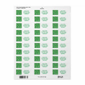 Spaanse peper etiket (Full Sheet)