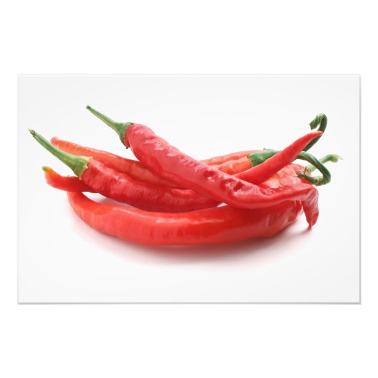 Spaanse peper foto afdruk (Voorkant)