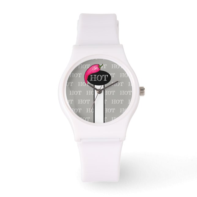 Spaanse peper horloge (Voorkant)
