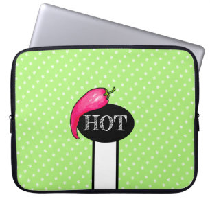 Spaanse peper laptop sleeve
