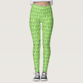 Spaanse peper leggings (Voorkant)