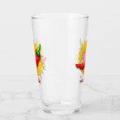 Spaanse peper met vlam glas (Links)