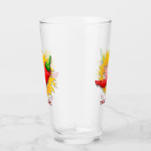 Spaanse peper met vlam glas (Rechts)