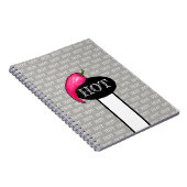 Spaanse peper notitieboek (Rechterzijde)