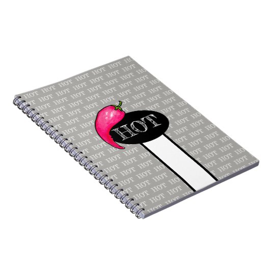 Spaanse peper notitieboek (Rechterzijde)