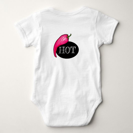 Spaanse peper romper (Achterkant)