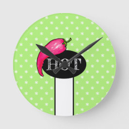 Spaanse peper ronde klok