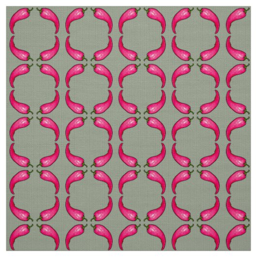 Spaanse peper stof (Swatch)