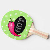 Spaanse peper tafeltennisbatje (Zijkant)