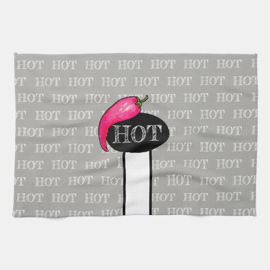 Spaanse peper theedoek (Horizontaal)