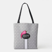 Spaanse peper tote bag (Achterkant)